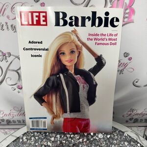 LIFE Barbie Magazine collectors book decor home Barbie